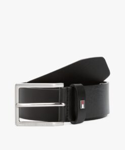 SQUARE BUCKLE LEATHER BELT