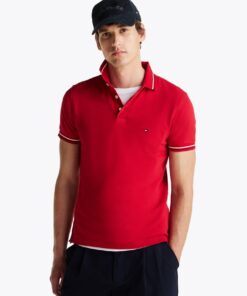 SLIM TIPPED POLO SHIRT