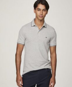SLIM TIPPED POLO SHIRT