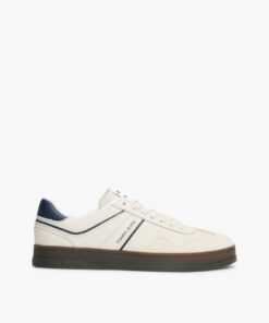 THE GREENWICH SUEDE DETAIL TRAINERS