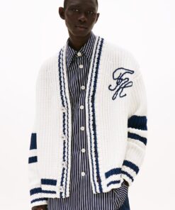 THE RUNWAY COLLECTION BACK LOGO CARDIGAN