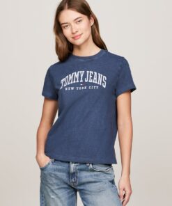 VARSITY LOGO CREW NECK T-SHIRT