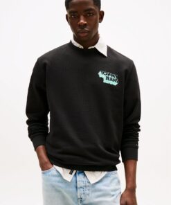 STACK LOGO CREW NECK SWEATSHIRT