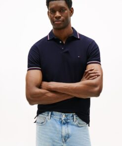 SLIM TIPPED POLO SHIRT
