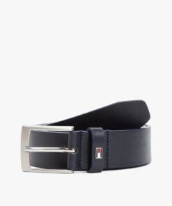 SQUARE BUCKLE LEATHER BELT