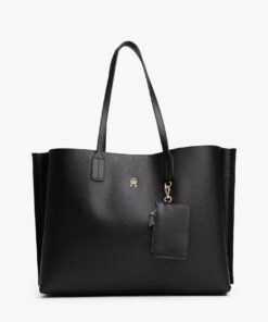 TH MONOGRAM TOTE BAG