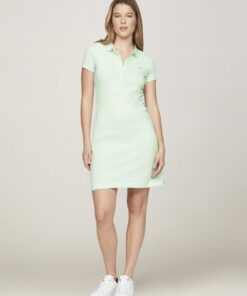 SLIM SHORT POLO DRESS