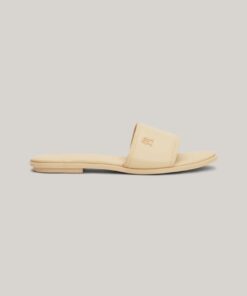 TONAL TH MONOGRAM LEATHER MULES