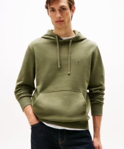 FLAG EMBROIDERY TERRY HOODIE