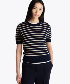 SHORT SLEEVE CREW NECK JUMPER