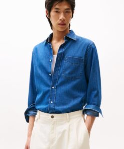 REGULAR FIT LIGHTWEIGHT DENIM SHIRT