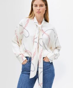 BOW LONG SLEEVE BLOUSE