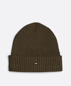 HILFIGER FLAG BEANIE WITH CASHMERE