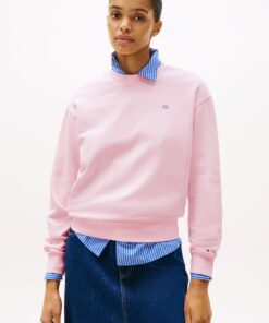 CONTRAST HILFIGER FLAG EMBROIDERY SWEATSHIRT