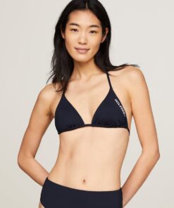 HILFIGER MONOTYPE TRIANGLE BIKINI TOP