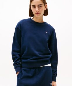 CONTRAST HILFIGER FLAG EMBROIDERY SWEATSHIRT