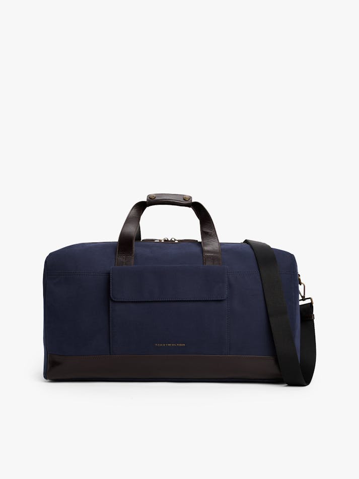 CASUAL METAL LOGO DUFFEL BAG