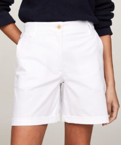 MOM FIT CHINO SHORTS