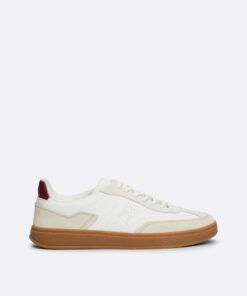 HERITAGE SUEDE COURT TRAINERS