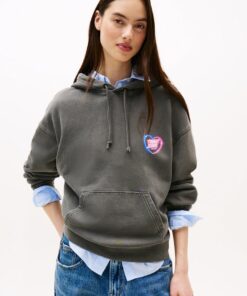 BACK GRAPHIC BOXY HOODY