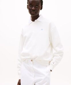 CONTRAST HILFIGER FLAG EMBROIDERY SWEATSHIRT