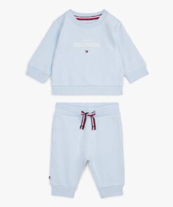 BABY HILFIGER MONOTYPE SWEATSHIRT AND JOGGERS SET