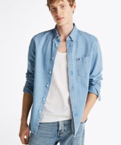 REGULAR FIT DENIM SHIRT